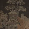 Liberty Interiors Wallpaper|Furnishing Fabrics^Floating Palace in Twill Grey