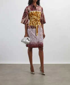 Dries Van Noten Dresses^Floral Composition Shirt Dress
