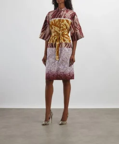 Dries Van Noten Dresses^Floral Composition Shirt Dress