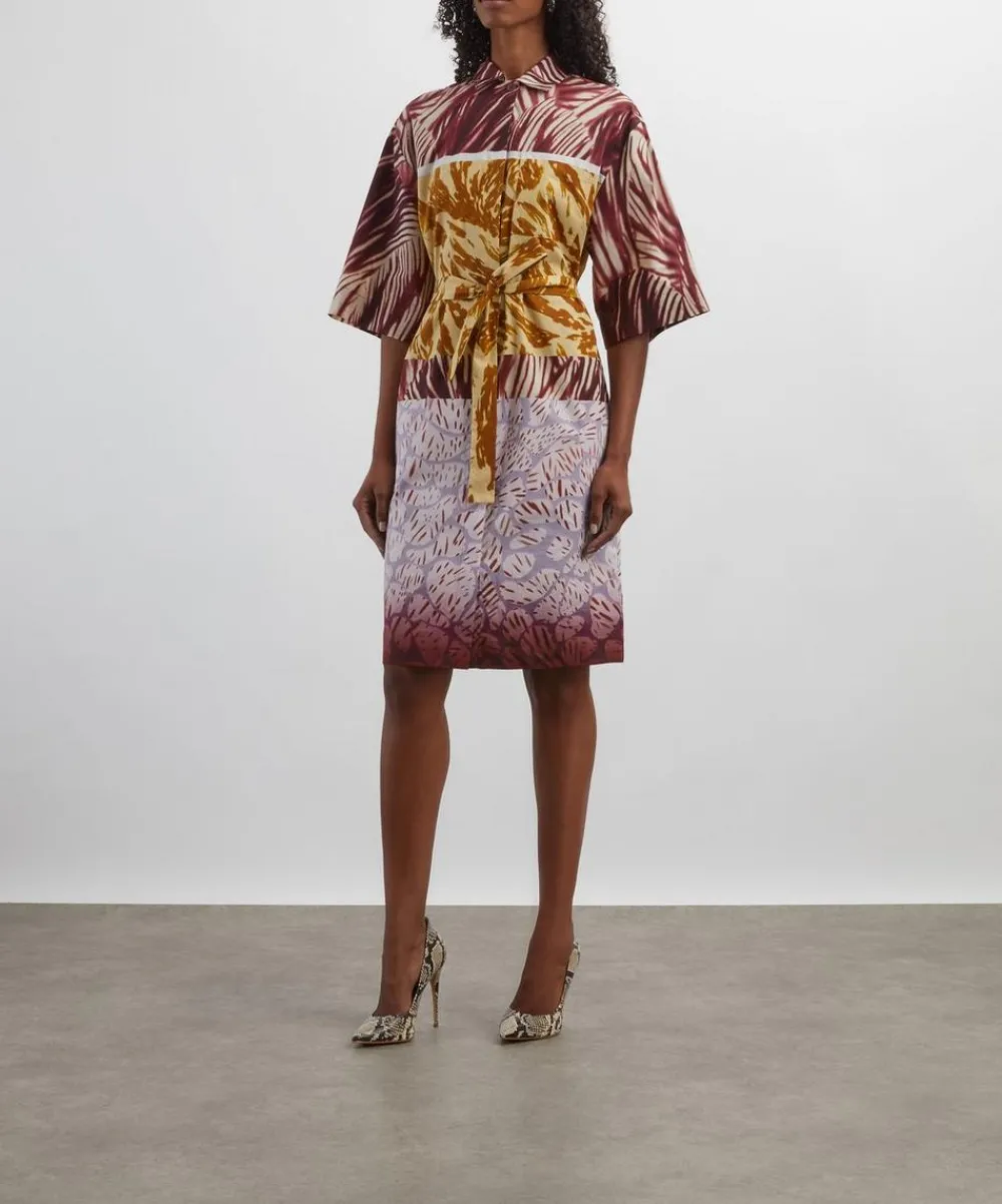 Dries Van Noten Dresses^Floral Composition Shirt Dress