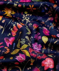 Liberty Fabrics Monument Twill|Classic Silks^Floral Eve Silk Twill