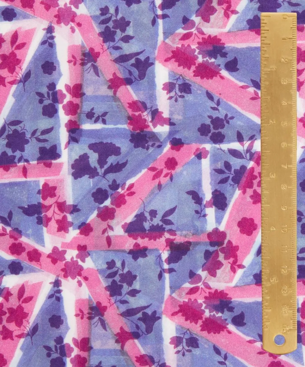 Liberty Fabrics Organic Cotton|Tana Lawn™ Cotton^Floral Flag Organic Tana Lawn™ Cotton