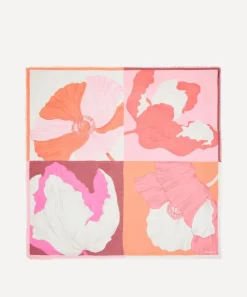 Liberty Scarves^Floral Muse 140x140 Modal-Cashmere Scarf
