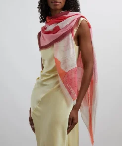 Liberty Scarves^Floral Muse 140x140 Modal-Cashmere Scarf