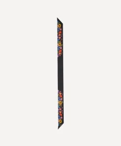 Liberty Scarves^Floral Muse 8X160 Skinny Silk Scarf