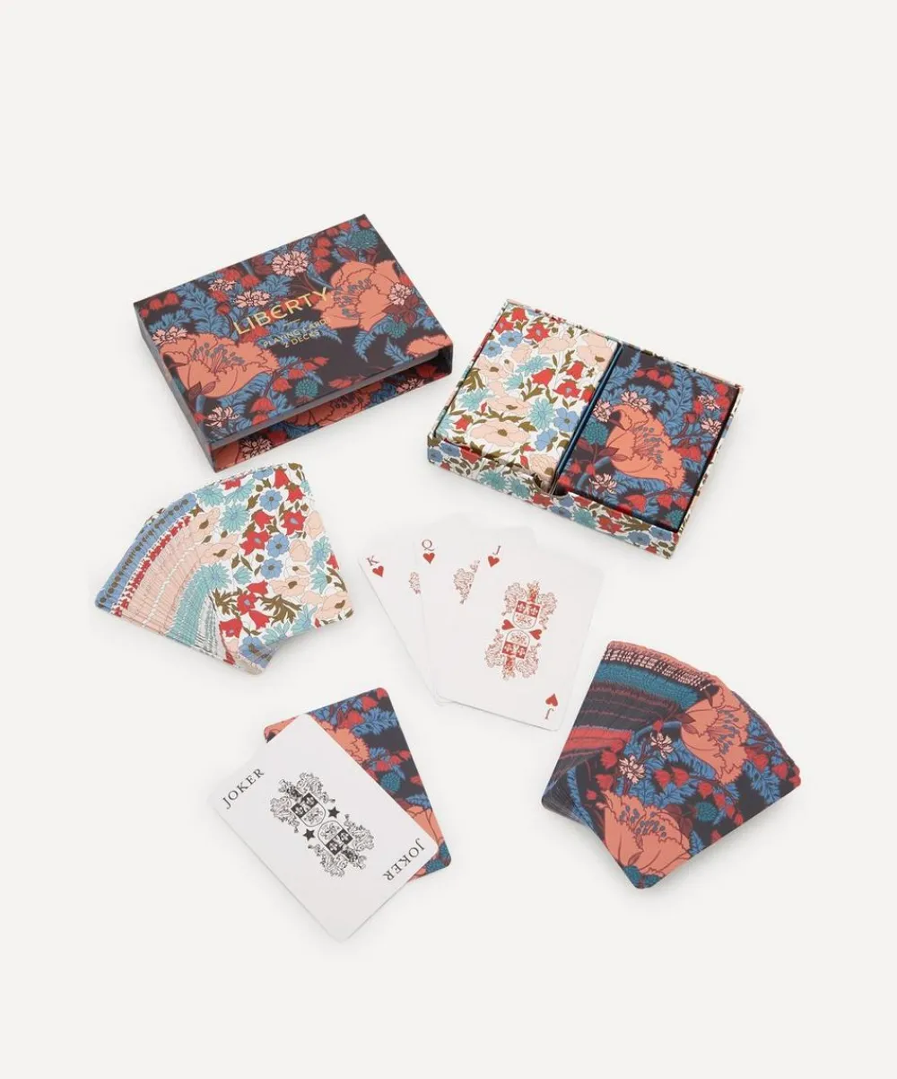 Liberty Stationery And Games^Floral Playing Card Set