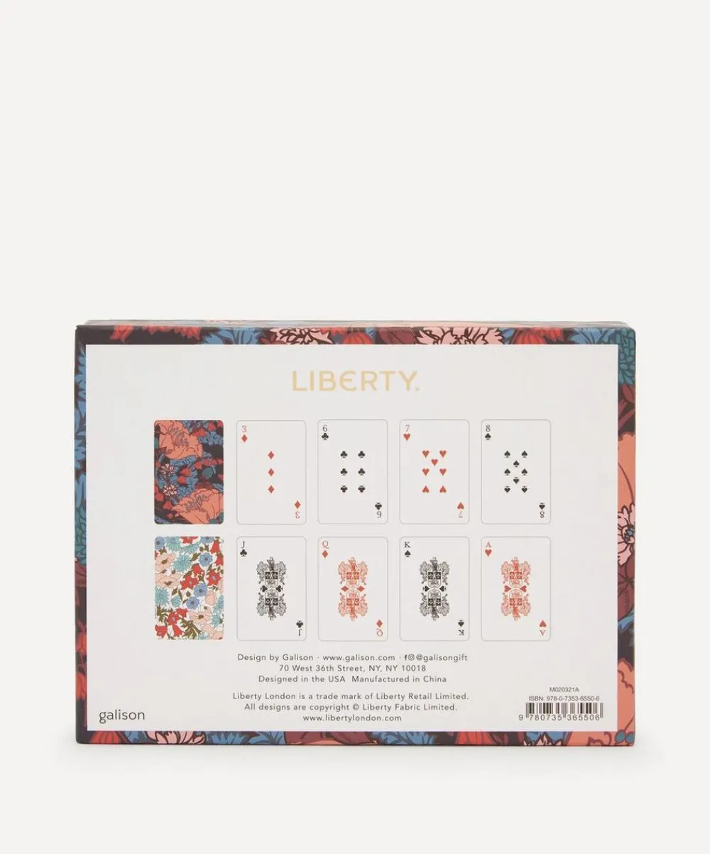 Liberty Stationery And Games^Floral Playing Card Set