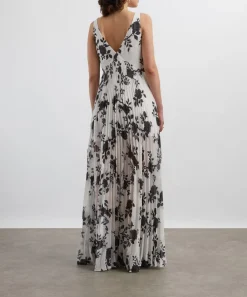 Self-Portrait Dresses^Floral Print Chiffon Maxi Dress