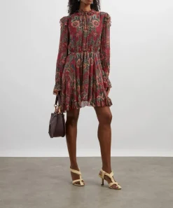 Etro Coats & Jackets^Floral Silk-Blend Mini Dress