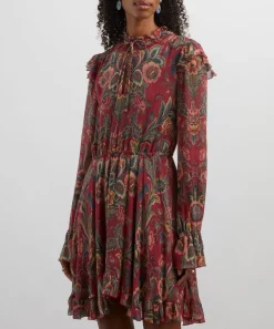 Etro Coats & Jackets^Floral Silk-Blend Mini Dress