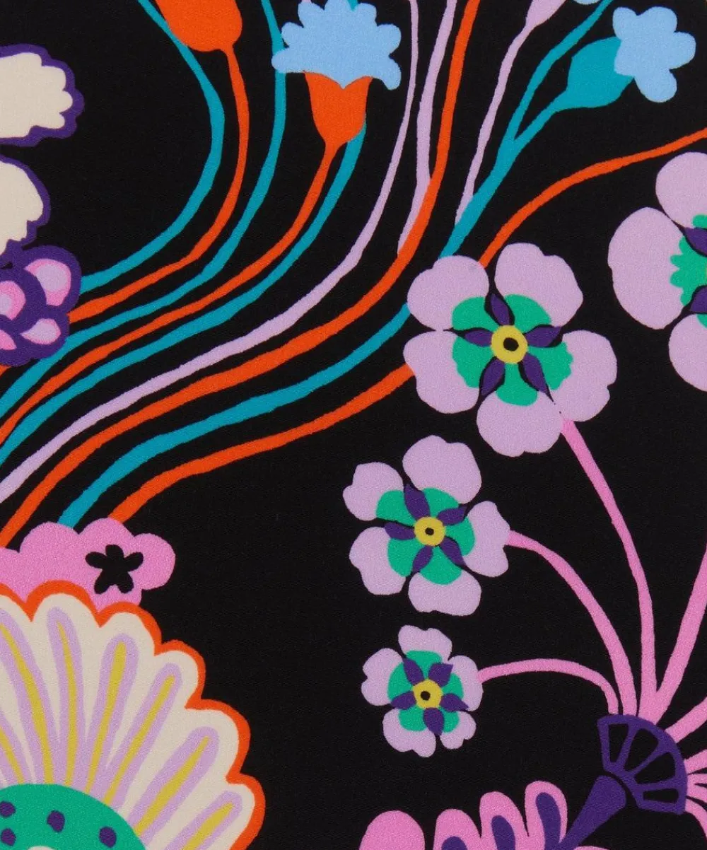 Liberty Fabrics Classic Silks|Crepe De Chine^Floral Symphony Crepe de Chine