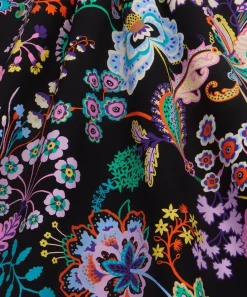 Liberty Fabrics Classic Silks|Crepe De Chine^Floral Symphony Crepe de Chine