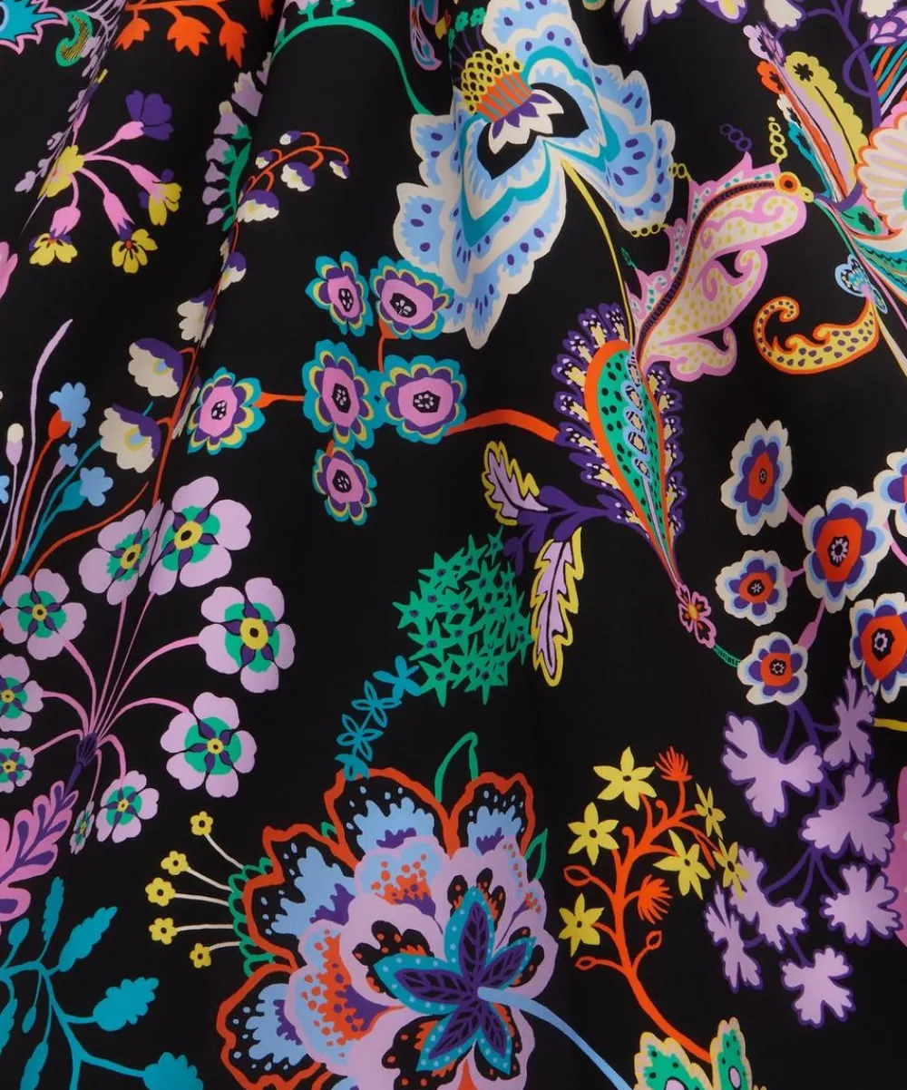 Liberty Fabrics Classic Silks|Crepe De Chine^Floral Symphony Crepe de Chine