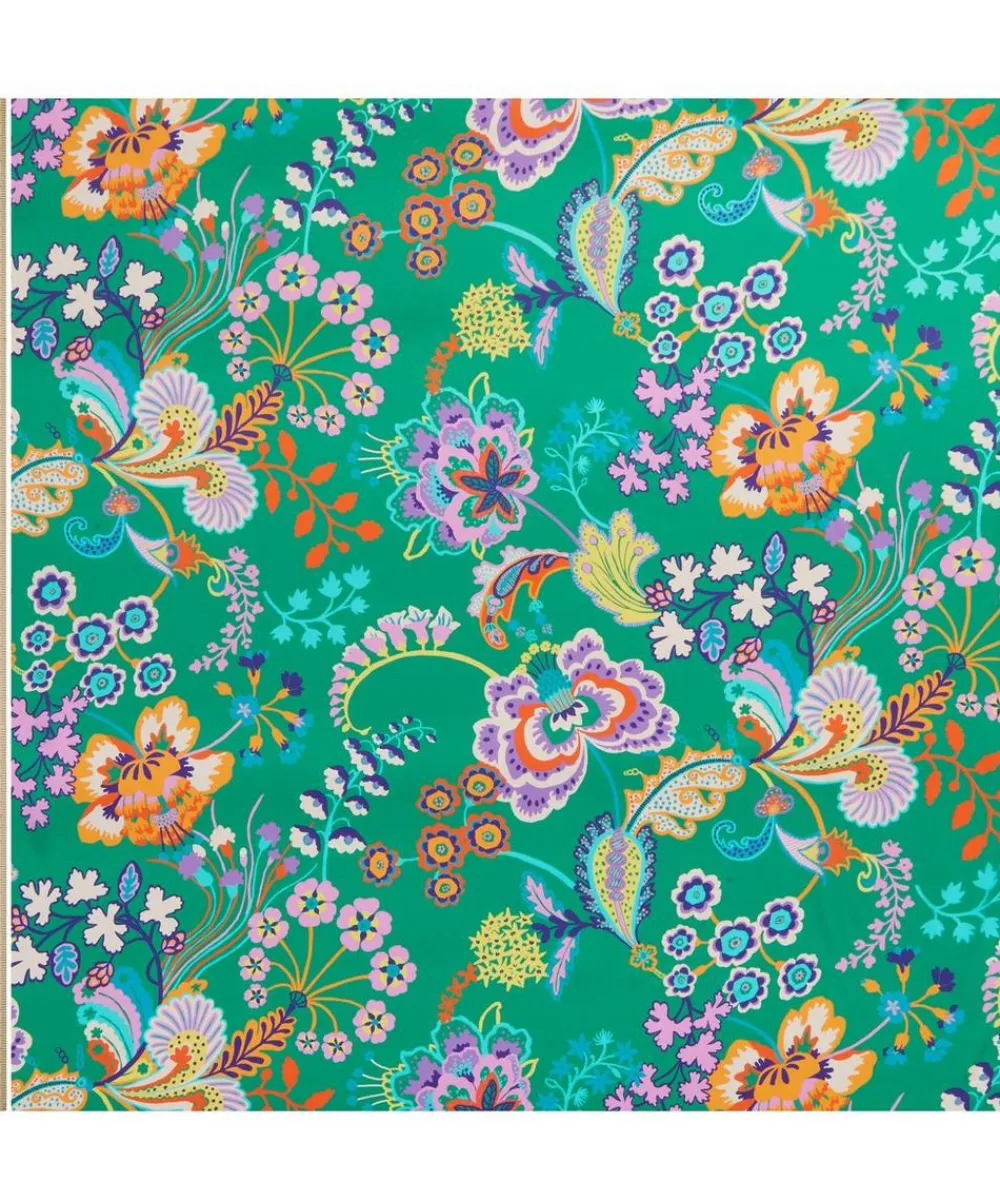 Liberty Fabrics Classic Silks|Silk Satin^Floral Symphony Silk Satin