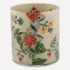 John Derian Stationery And Games^Floral Wallpaper Desk Cup