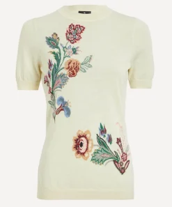 Etro Trousers & Shorts^Floral Wool-Blend Jacquard Top