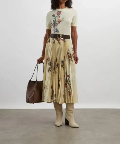 Etro Trousers & Shorts^Floral Wool-Blend Jacquard Top