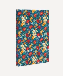 Liberty Stationery And Games^Florence May Print Cotton A5 Lined Notebook