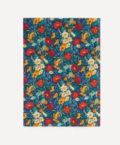 Liberty Stationery And Games^Florence May Print Cotton A5 Lined Notebook