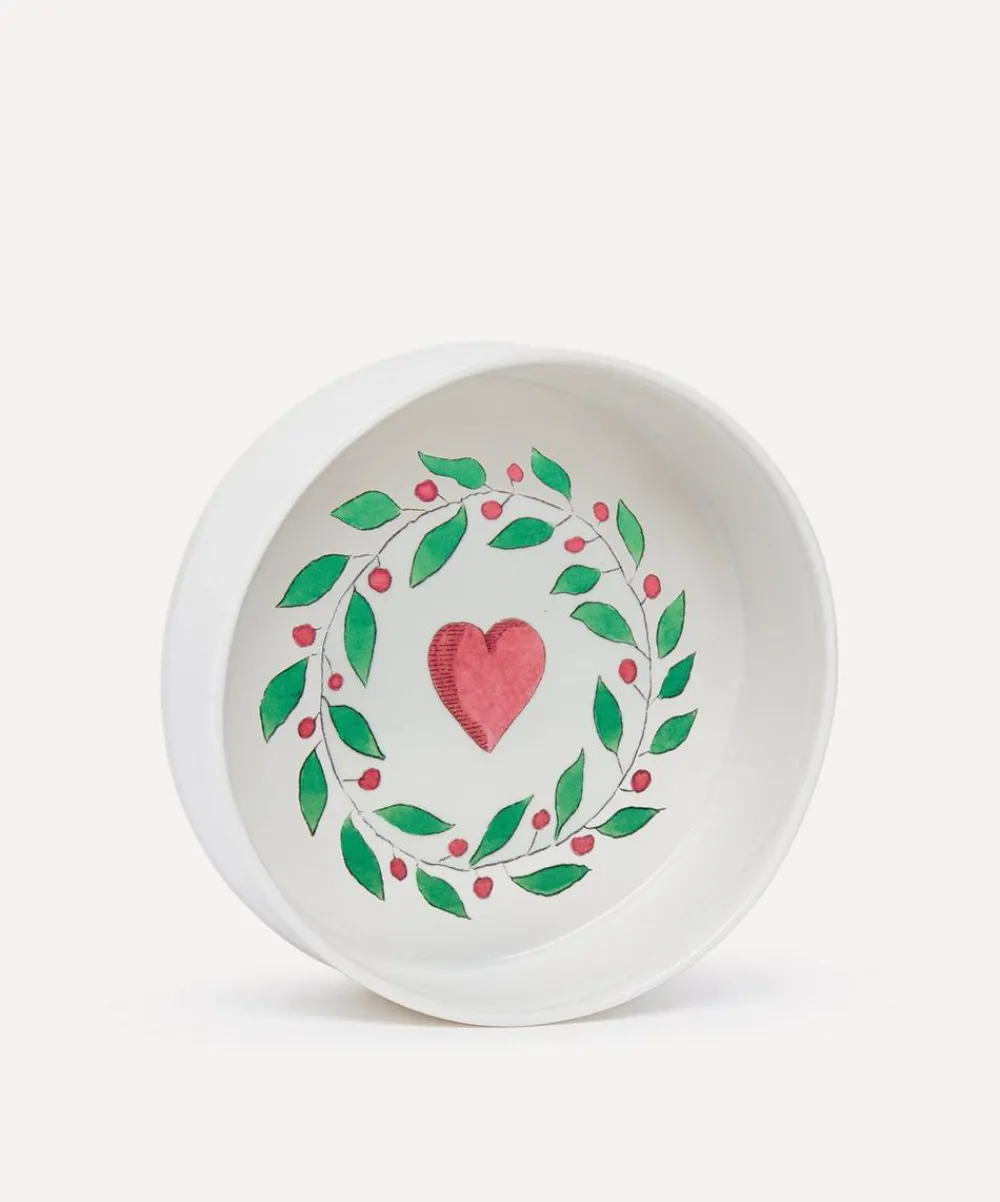 Marin Montagut Tableware^Foliage Heart Saucer