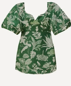 FARM Rio Dresses^Forest Soul Green Mini-Dress