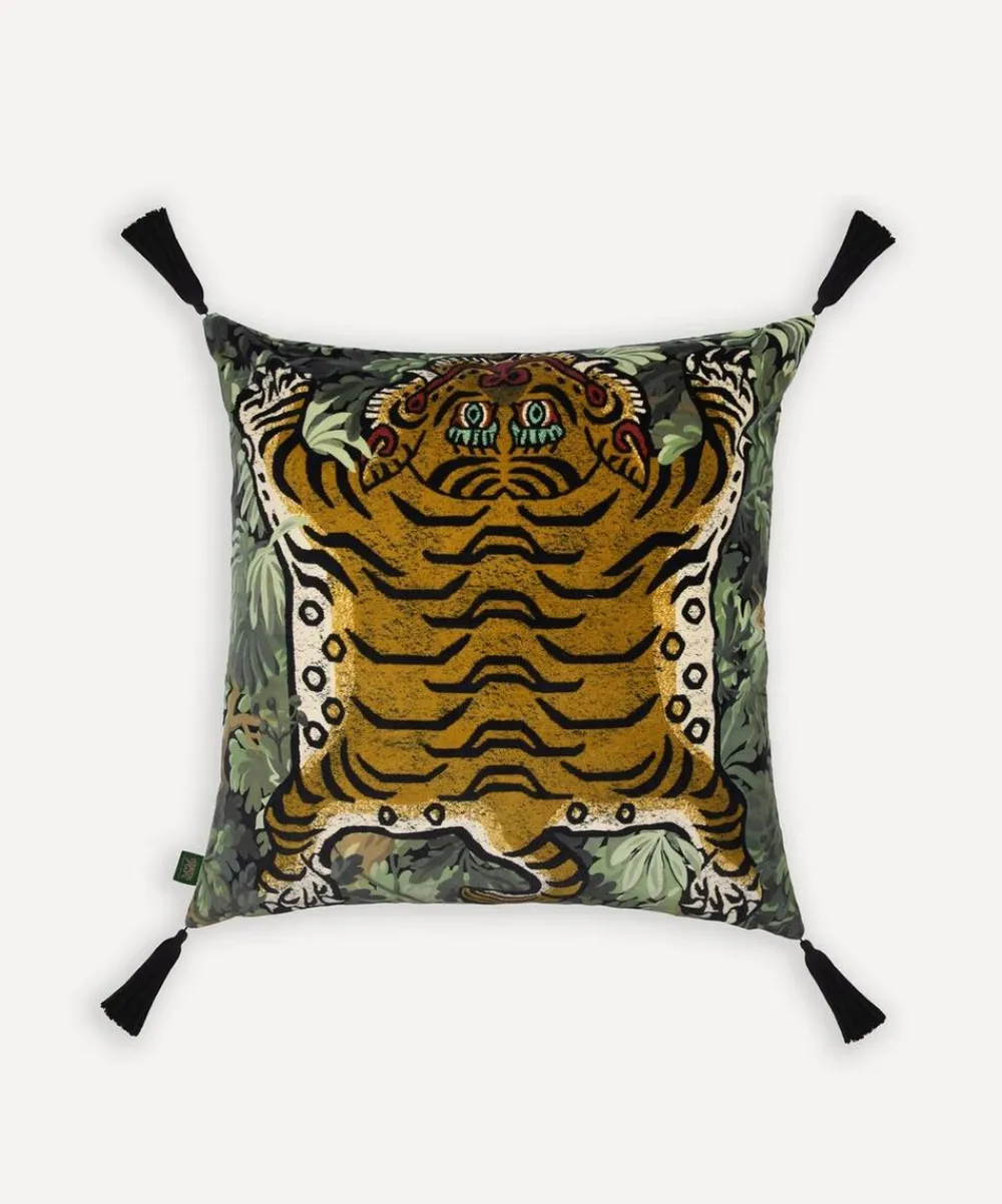 House of Hackney Cushions^Foris Saber Tassel Velvet Cushion
