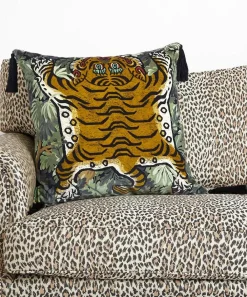House of Hackney Cushions^Foris Saber Tassel Velvet Cushion