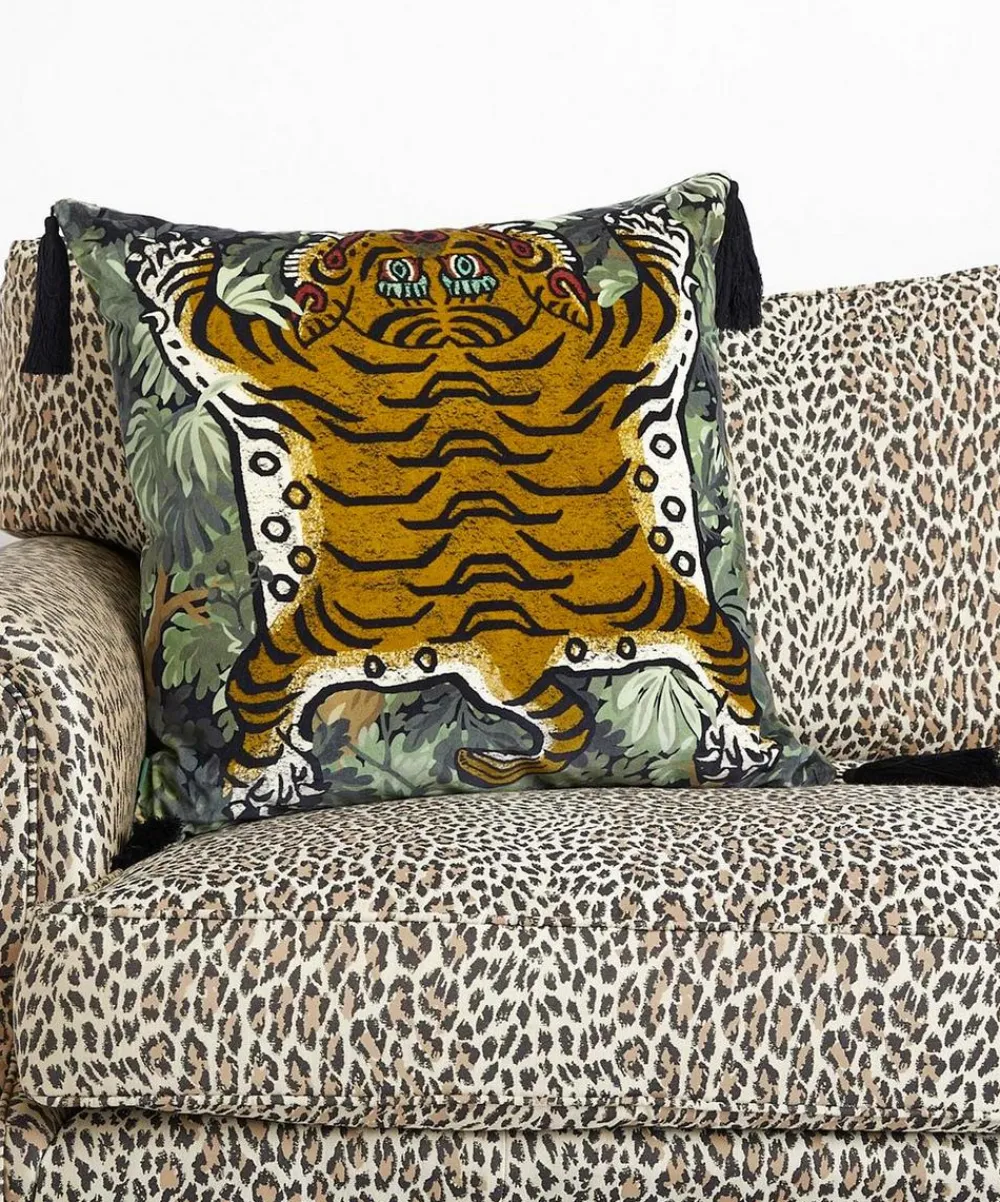 House of Hackney Cushions^Foris Saber Tassel Velvet Cushion