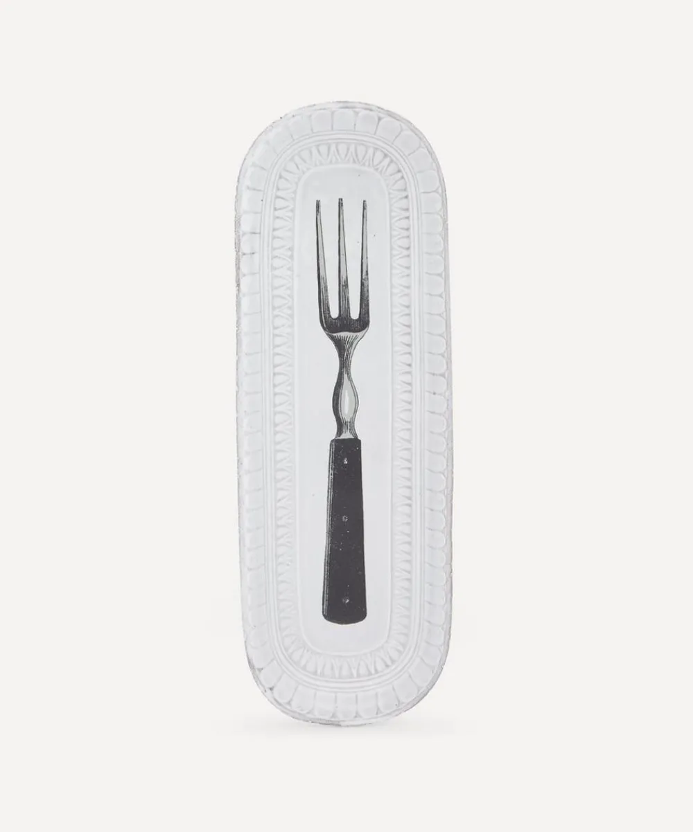 Astier de Villatte Tableware^Fork Platter