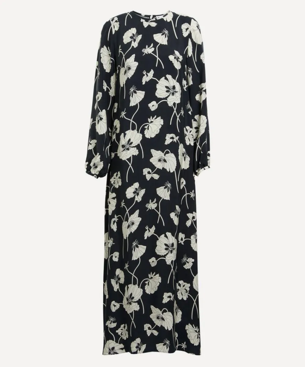 Liberty Dresses^Fragile Blooms Cupro Soirée Column Dress