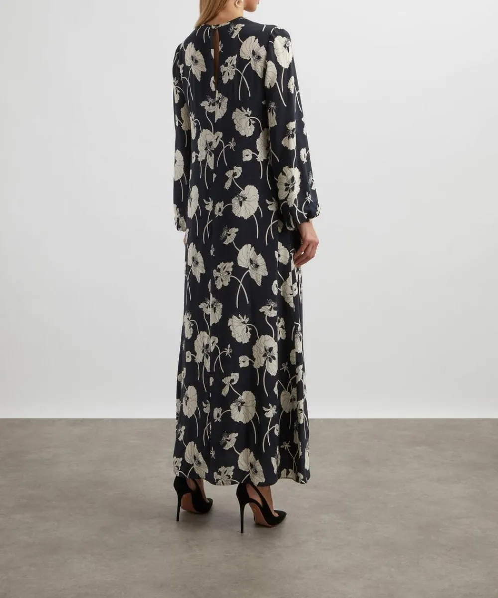 Liberty Dresses^Fragile Blooms Cupro Soirée Column Dress