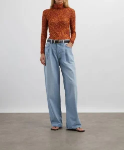 AGOLDE Jeans^Franka Pleat Baggy Jeans in Scope