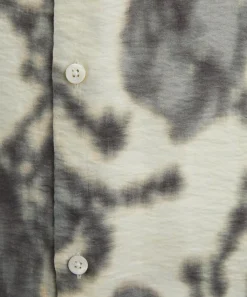 NN07 Shirts^Freddy Ecru Print Shirt