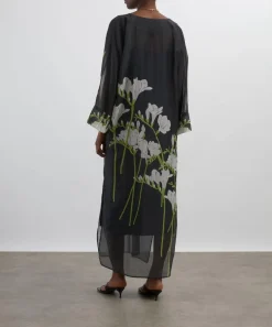 Bernadette Swimwear^Freesia Silk-Cotton Kaftan