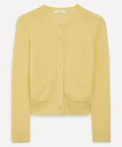 DÔEN Knitwear^Freya Lemon Chiffon Cashmere Cardigan