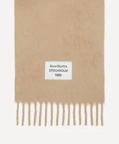 Acne Studios Scarves^Fringe Alpaca Scarf