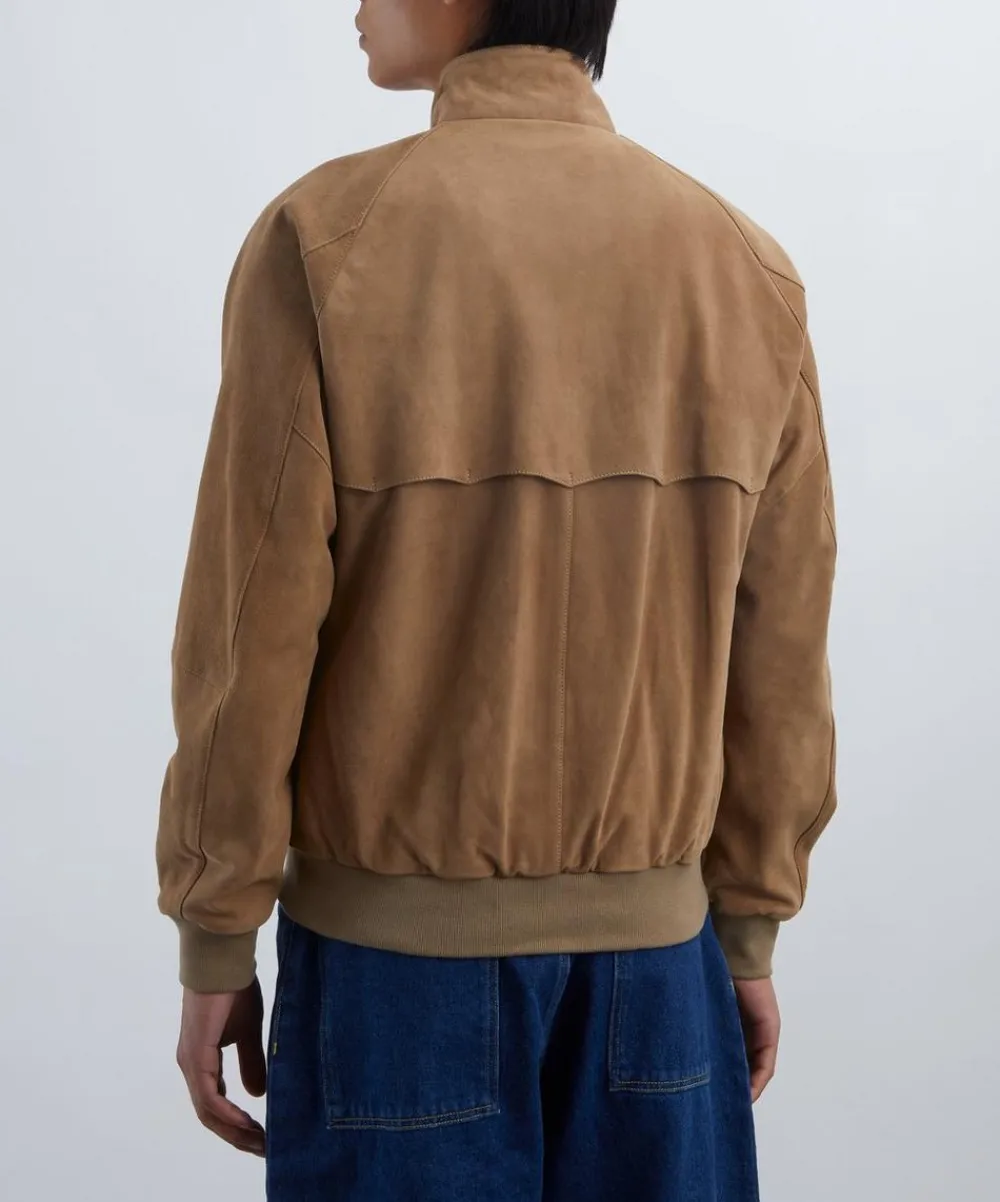 Baracuta Coats & Jackets^G9 Suede Harrington Jacket