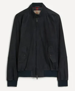 Baracuta Coats & Jackets^G9 Suede Harrington Jacket