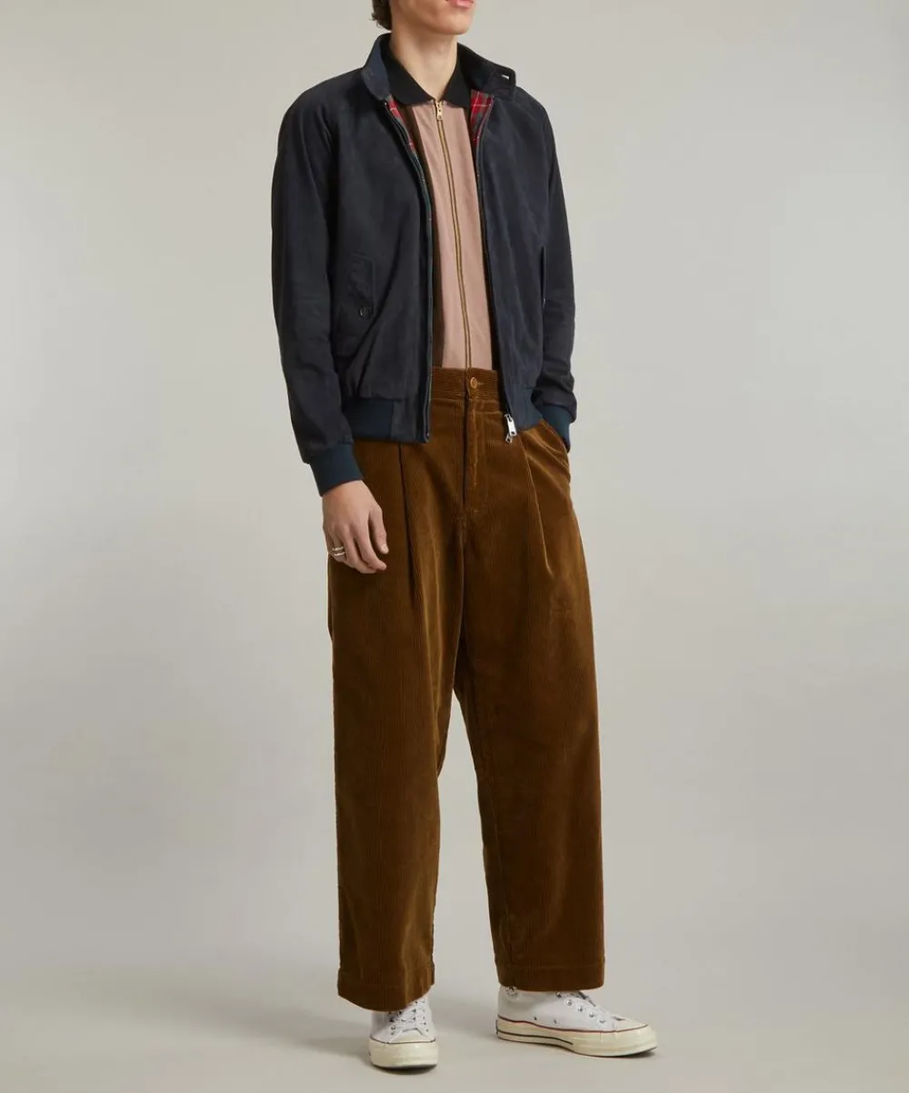 Baracuta Coats & Jackets^G9 Suede Harrington Jacket