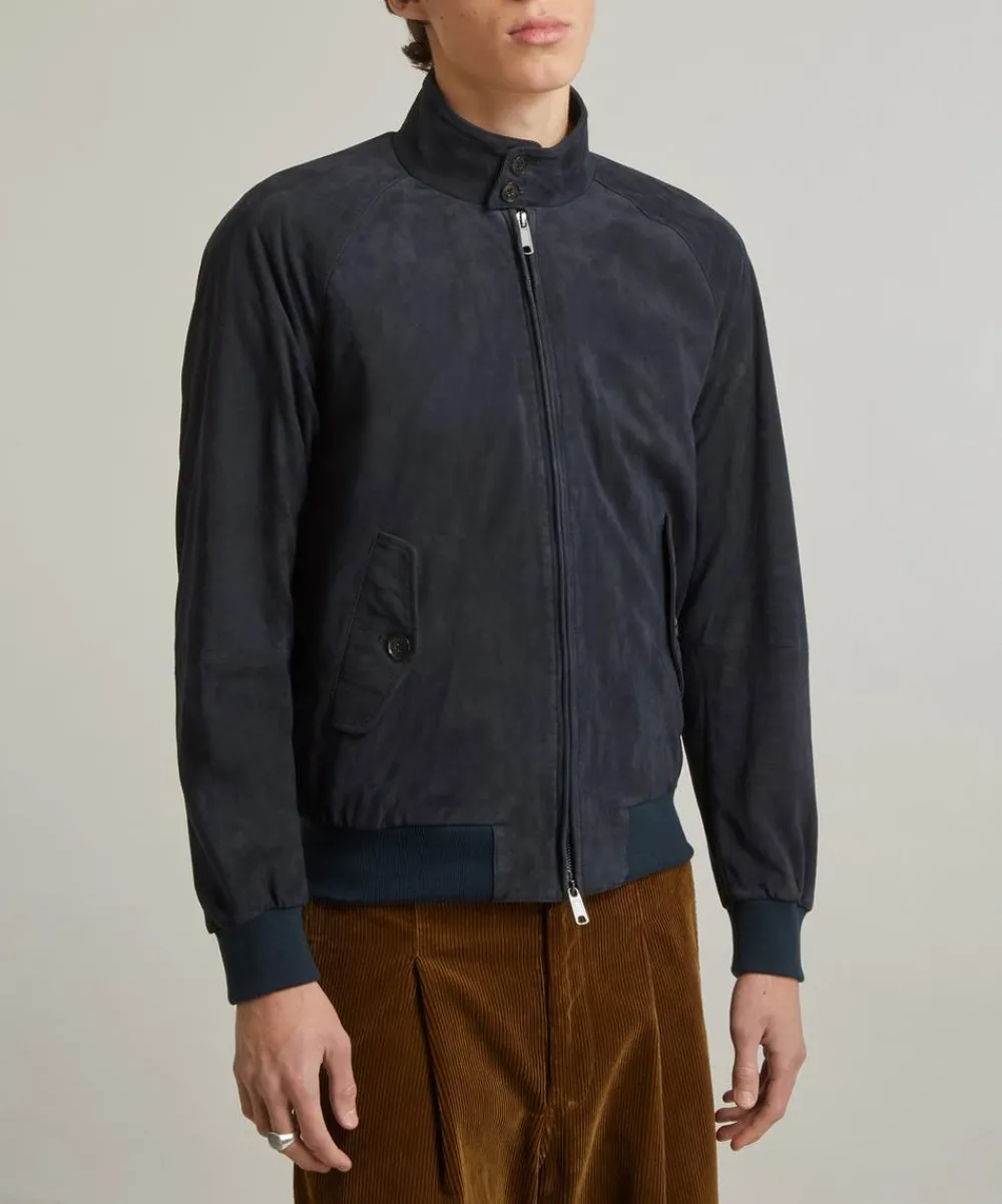 Baracuta Coats & Jackets^G9 Suede Harrington Jacket