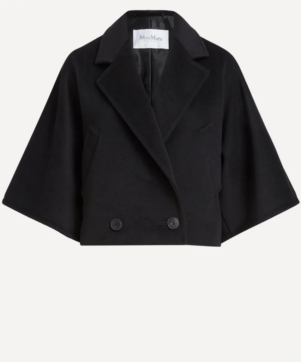 Max Mara Coats & Jackets^Galea Wool and Cashmere Cropped Jacket