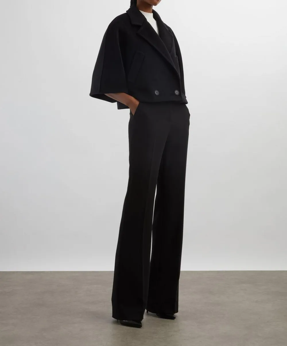 Max Mara Coats & Jackets^Galea Wool and Cashmere Cropped Jacket