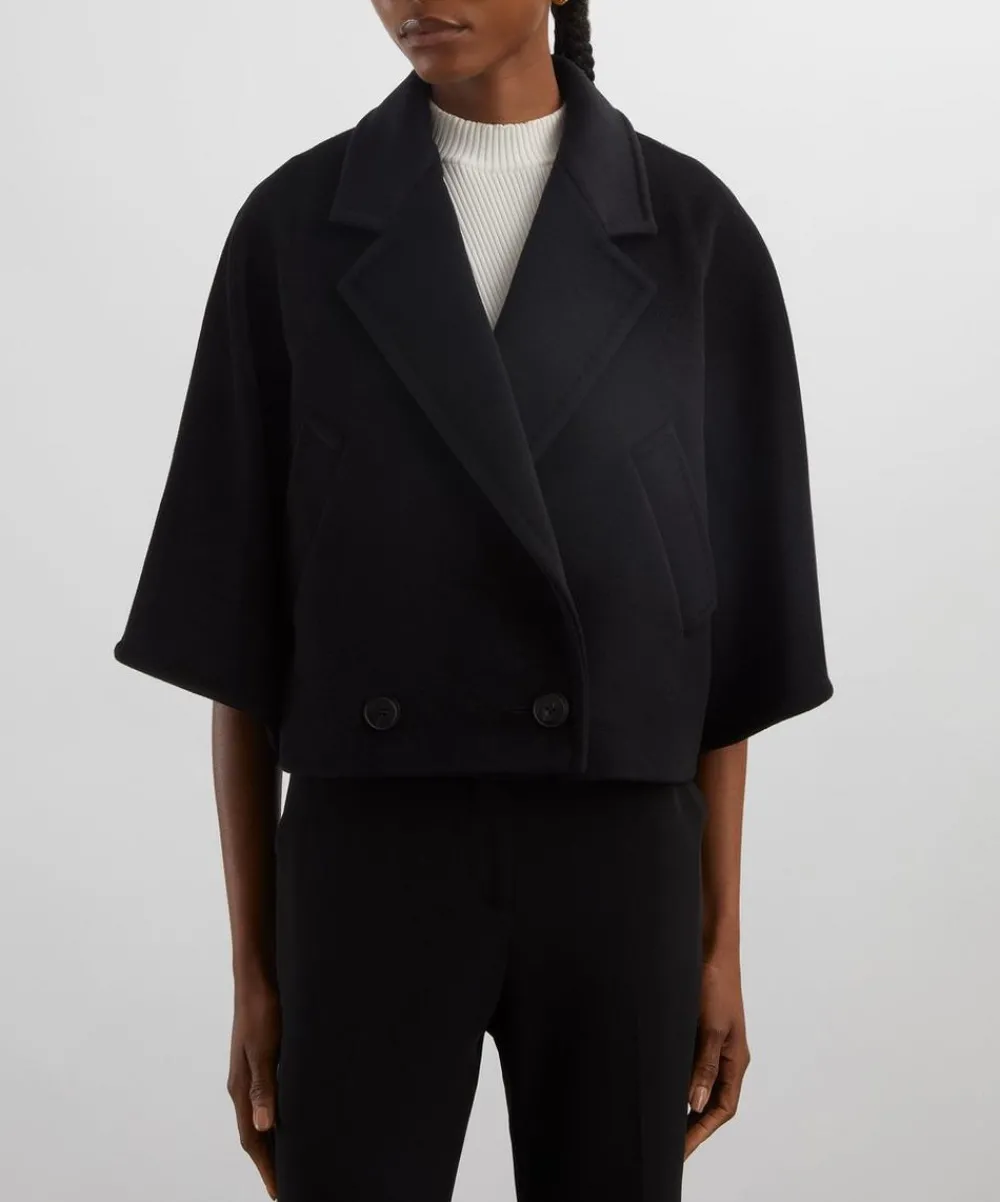 Max Mara Coats & Jackets^Galea Wool and Cashmere Cropped Jacket