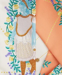 Liberty Scarves^Gemini 5X88 Ribbonette Silk Scarf