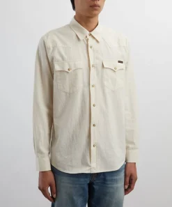 Nudie Jeans Shirts^George Chambray Western Shirt
