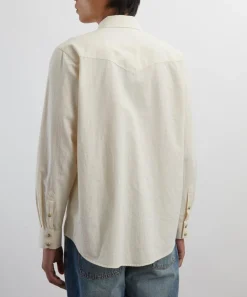 Nudie Jeans Shirts^George Chambray Western Shirt