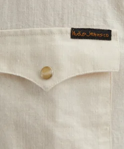 Nudie Jeans Shirts^George Chambray Western Shirt