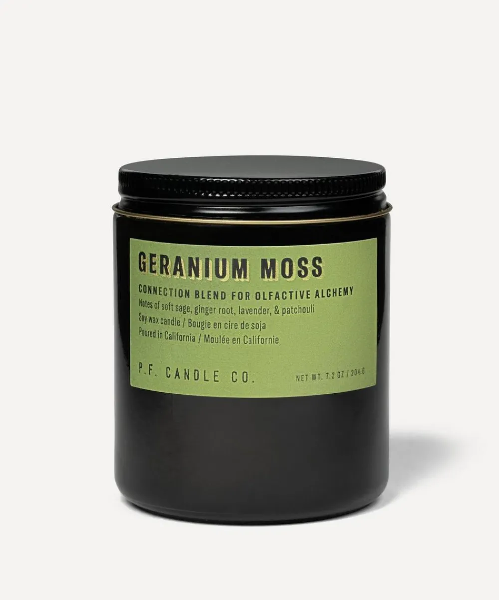 P.F. Candle Co. Candles & Candle Holders^Geranium Moss Candle 204g