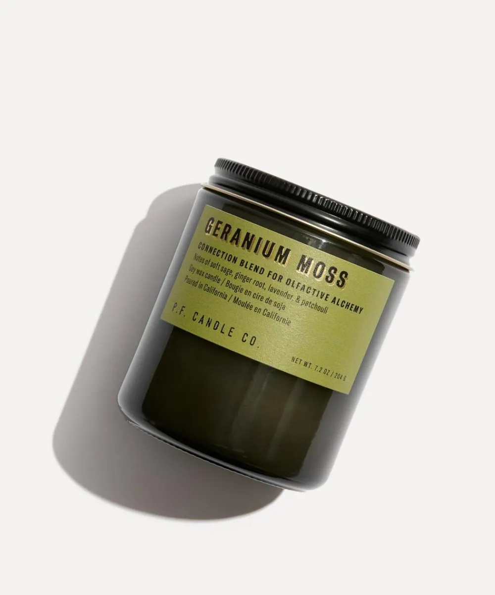 P.F. Candle Co. Candles & Candle Holders^Geranium Moss Candle 204g