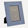 Addison Ross Ornaments^Gingham Lacquer 5x7” Photo Frame